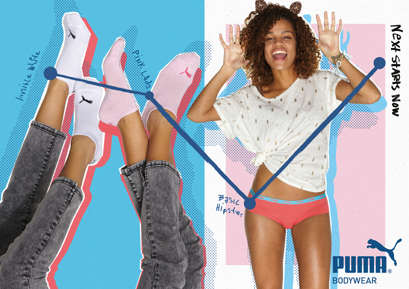 Branding - PUMA - doctor fashion - Daisy Komen - Maaike Beijer (spread 1)