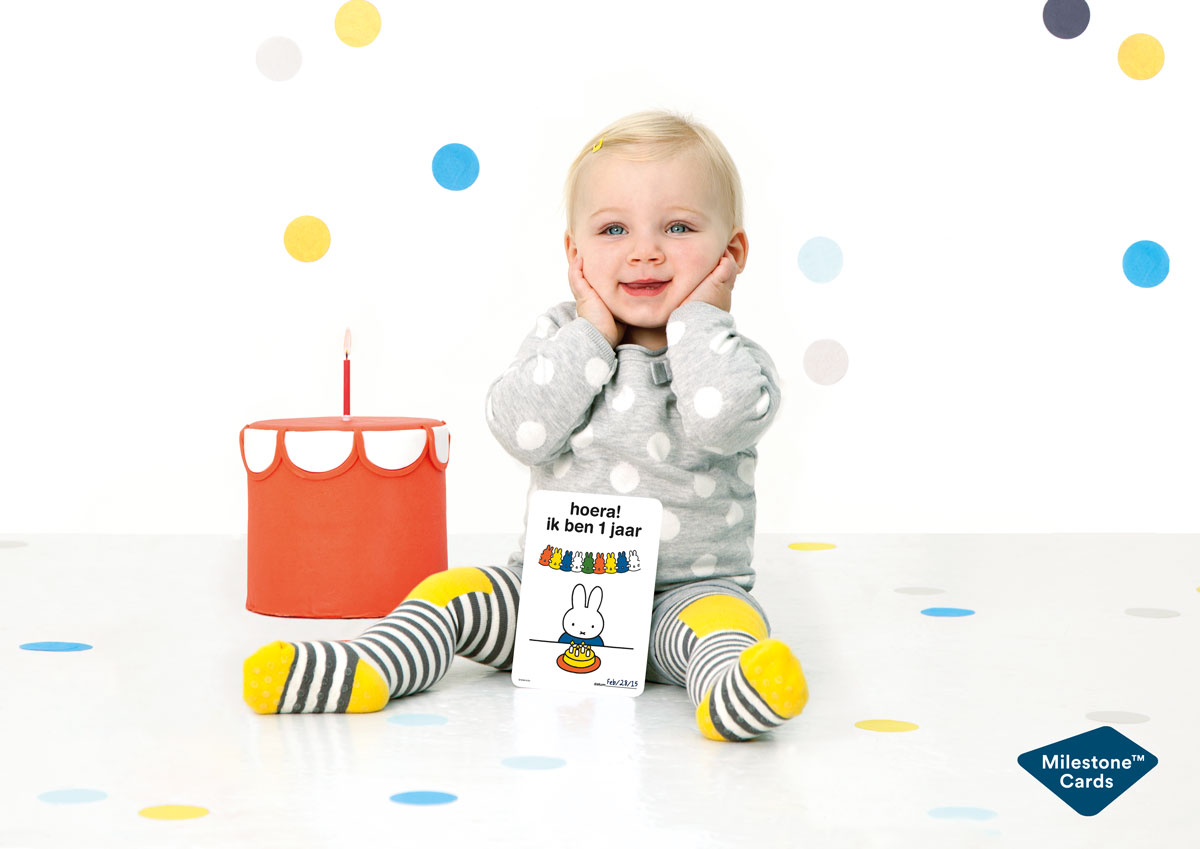 Branding - kids - Milestone Cards Nijntje - doctor fashion - Charlotte Marres - Ingeborg van der Does (spread 2)