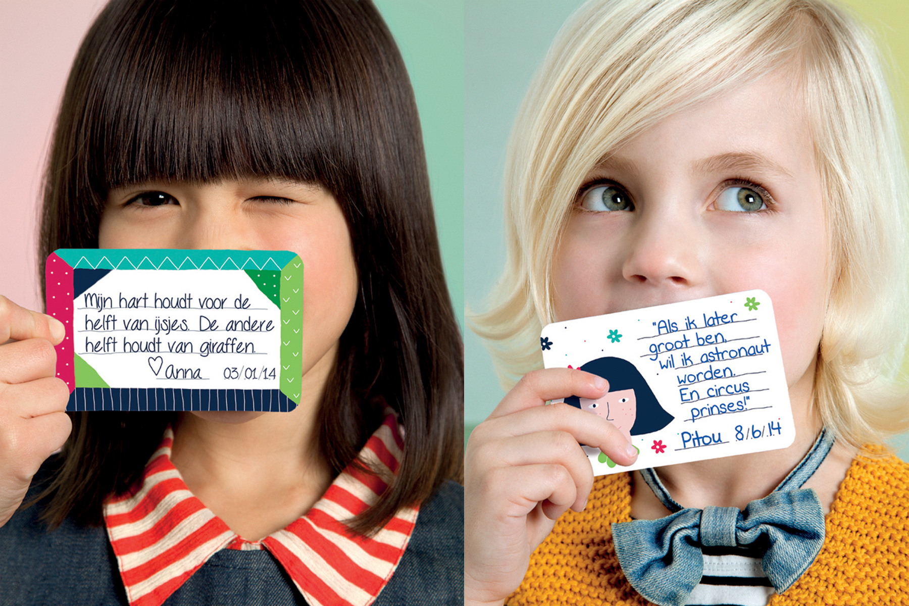 Branding - kids - Milestone Mini Cards - doctor fashion - Charlotte Marres - Ingeborg van der Does (spread 3)