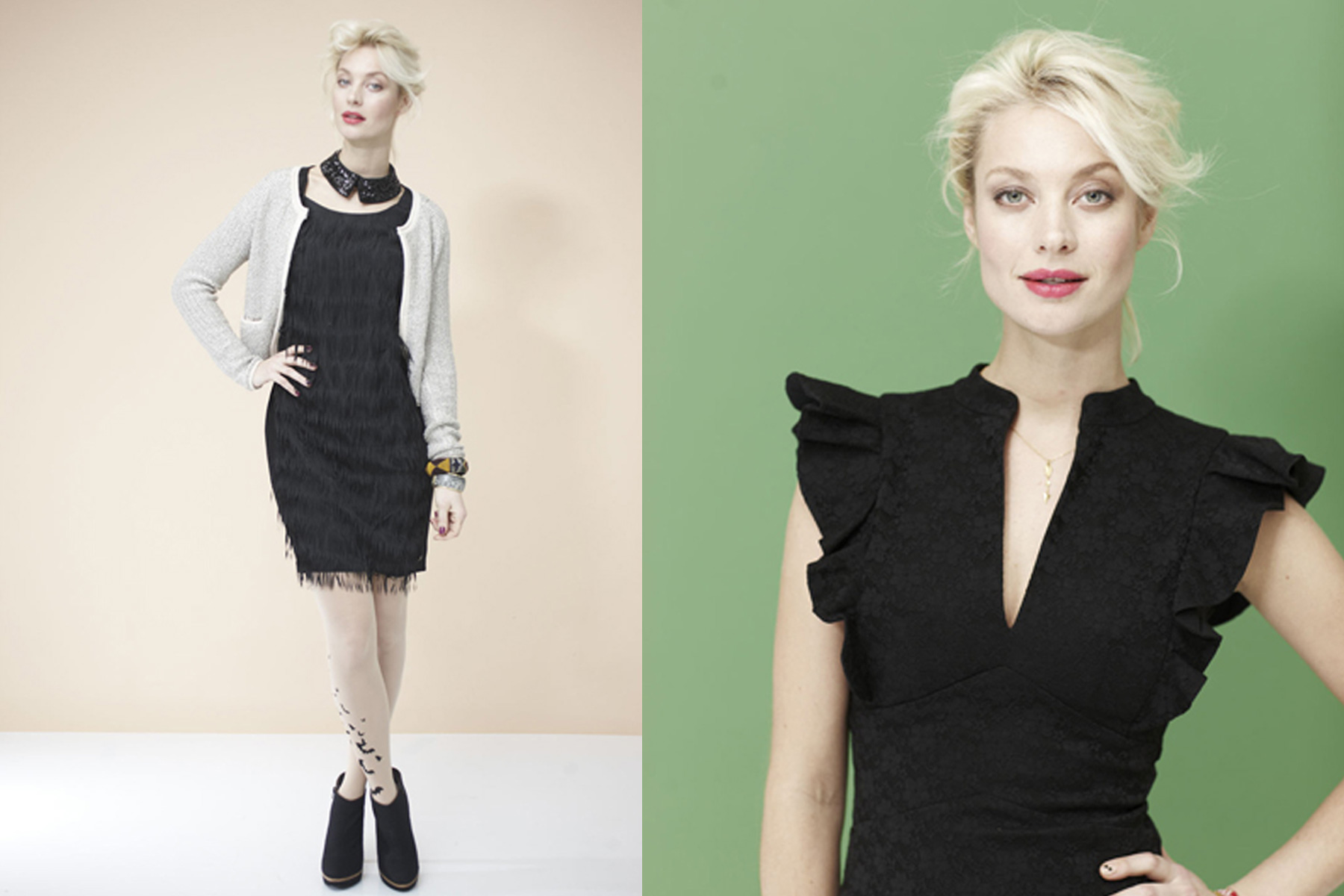 Fashion - Vriendin - doctor fashion - Iris Planting - LBD - little black dress (spread 1)