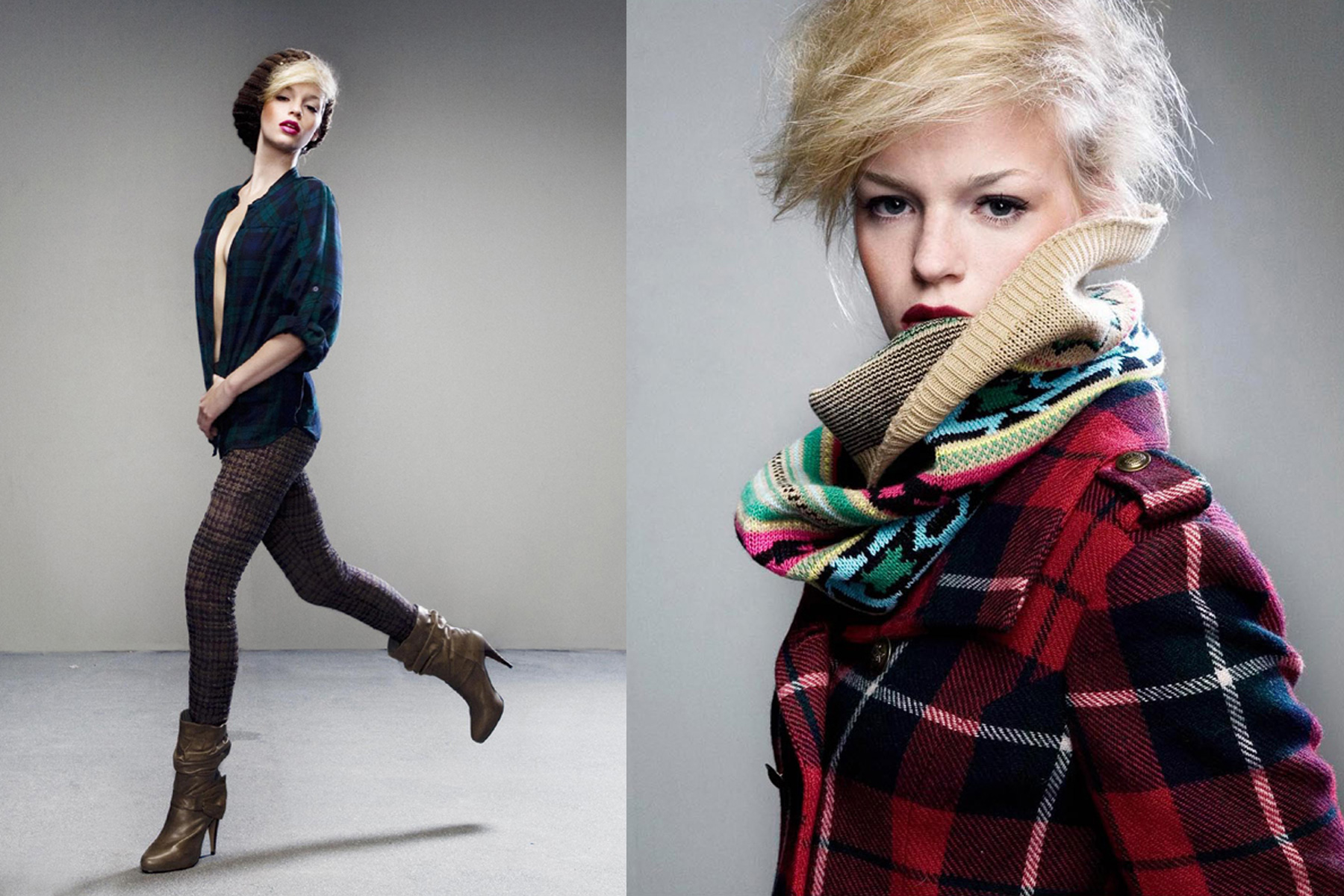 Fashion - doctor fashion - Feriet Tunc - Elles Nijkamp - checkered lady (spread 4)