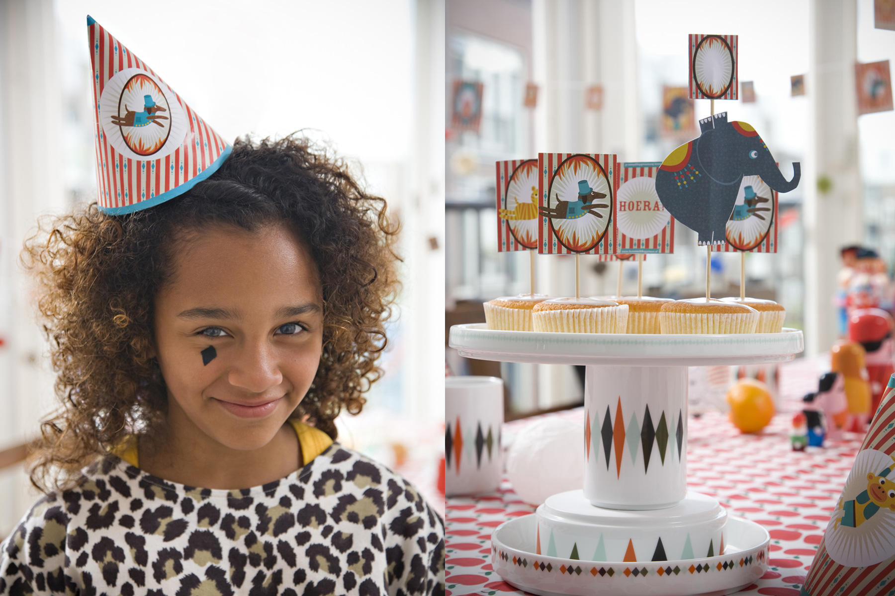 Kids - Kek mama - doctor fashion - Henk Treur - circus circus (spread 1)